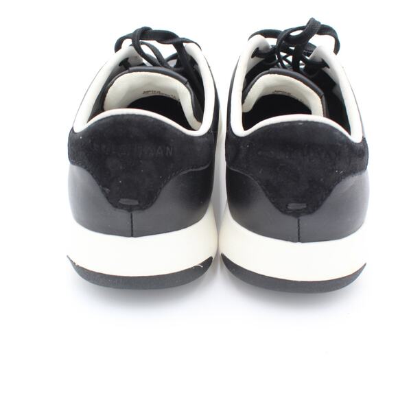 Cole Haan Grand Sneaker Mens 11 Black Leather Minimalist Casual Comfort Shoe - Picture 4 of 8